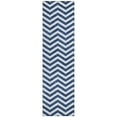 thumbnail image 2 of Addison Rugs Chantille Indoor/Outdoor Transitional Chevron Navy Washable Runner Rug, 2'3" x 7'6", 2 of 6