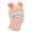 Pink, variant on Baby Winter Hat, Fleece Lined Girls Boys Infant Winter Hat, Kids Toddler Scarf Earflap Hood Skull Caps (Red)