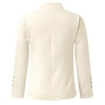 thumbnail image 7 of iHPH7 Open Front Blazer for Women Blazer Jackets for Women Office Jackets for Women Fall Clothes for Women Business Jackets for Women Fall Blazers for Women Suit Jackets for Women White S, 7 of 7