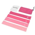 thumbnail image 1 of 4Pcs Resistance Band Exercise Loop Fitness Yoga Elastic Bands Pull up Assist Band for Girl Pink, 1 of 8