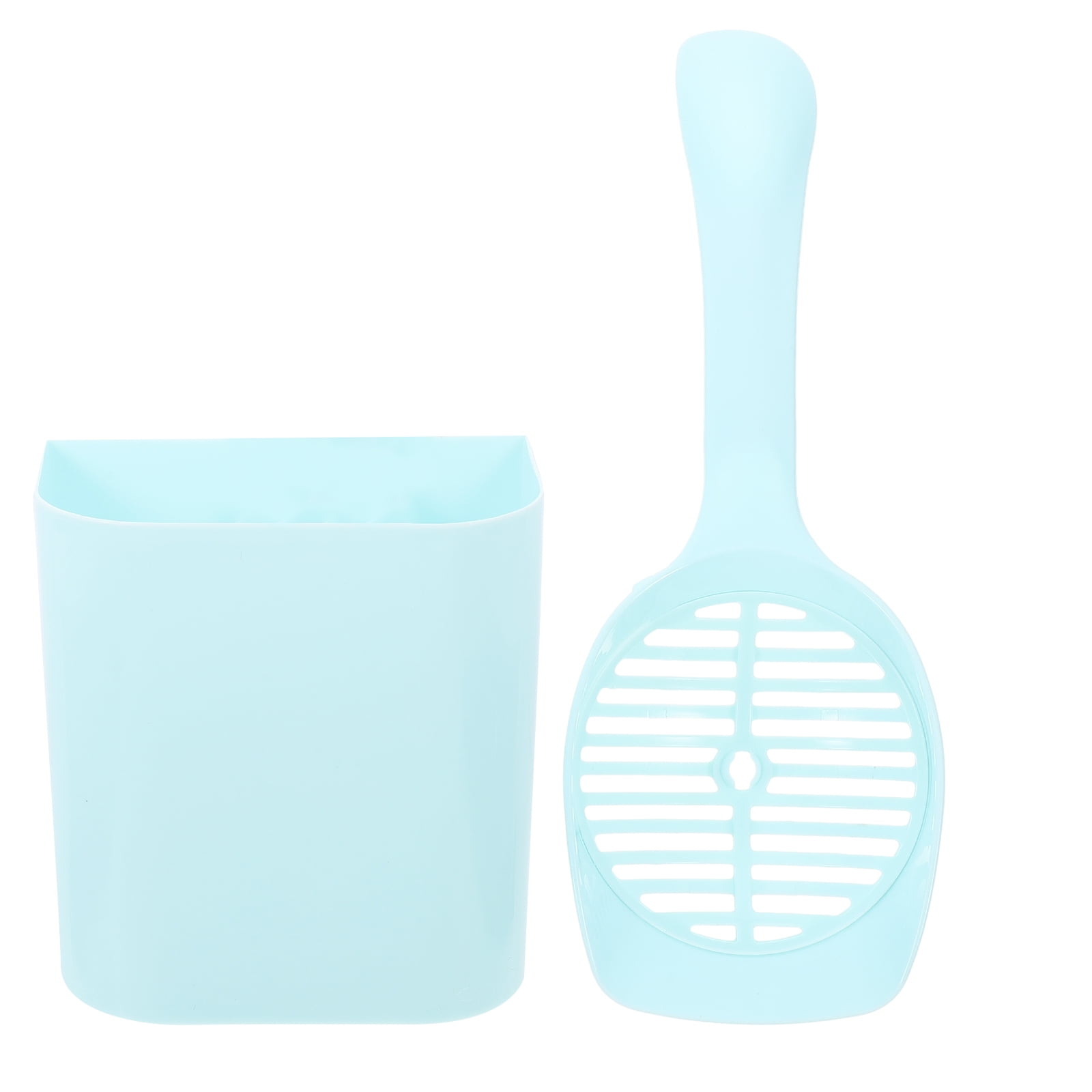 Litter Cat Scoop Scooper Holder Box Pet Poop Shovel Kitten Cleaning Dog