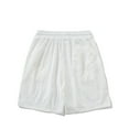 thumbnail image 4 of Styesk Mens Shorts Men Solid Color Casual Fashion Loose Drawstring Pockets Exercise Beach Shorts Pants, 4 of 6
