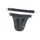 thumbnail image 4 of Cinturón de herramientas para hombre con cintura ajustable, bolsa de herramientas para jardinería. Negro, 4 of 9
