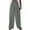 Green, variant on Yanlir Clearance Womens Wide Leg Sweatpants High Waisted Baggy Lounge Pants Elastic Waist Drawstring Solid Color Summer Fashion Long Pants 2025 Joggers(Green,L)