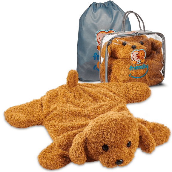 Friendly Cuddle Weighted Lap Pad 5 lbs Sensory Weighted Stuffed Animal Cuddle Pillow Blanket for Kids