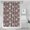 Pioneer Flower Floral Print Pattern-3, variant on Pioneer Flower Floral Print Pattern Shower Curtain 84”x72", Bathroom Decorative Shower Curtain Set with 12 Hooks, Waterproof Washable