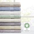 thumbnail image 4 of Home Essence Organic 6 Piece 100 Percent Cotton Towel Set, 4 of 8