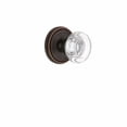thumbnail image 3 of Grandeur 820611 Soleil Solid Brass Rose Privacy Door Knob Set - Grey, 3 of 5
