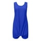thumbnail image 5 of Vestido de playa sin mangas y cuello redondo para mujer - Blusa informal, poliéster spandex, corte holgado - S-XXL, 5 of 5