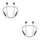 thumbnail image 4 of Tholdsy Auriculares inalámbricos Bluetooth 5,0 de alta calidad, auriculares deportivos estéreo con banda para el cuello, auriculares manos No.01 2piezas, 4 of 6