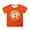 Z1-Orange243, variant on Tween Boys Back To School Tshirt O Neck Tie Dye Apple Print Lightweight 100Th Day Tee
