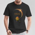 thumbnail image 2 of 2024 Solar Eclipse Cleveland Ohio USA Totality T-Shirt, April 8 Celestial Event Souvenir Tee, Path of Totality Graphic Shirt for Men Women Kids Eclipse Watchers and Astronomy, 2 of 3