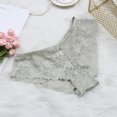 thumbnail image 3 of Gran oferta de bragas sexis con pajarita para mujer, ropa interior femenina, bragas de encaje Floral para mujer, bragas transparentes transpirables, lencería con Tanga, 3 of 5