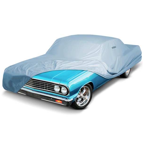 iCarCover Funda de coche personalizada para Chevy Chevelle de 2 puertas y 4 puertas, impermeable, para todo tipo de clima, lluvia, nieve, protección solar UV, cubierta completa para exterior, interior
