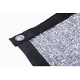 thumbnail image 3 of Agfabric Reflective Aluminet Shade Cloth Cover with Grommets for Dog kenel 7x8ft Silver, 3 of 5