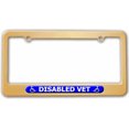 thumbnail image 1 of Disabled Vet, Handicapped Veteran License Plate Tag Frame, Multiple Colors, 1 of 1