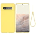 thumbnail image 1 of MasteelfCA Étui de Téléphone en Silicone Liquide avec Sangle de Poignet Compatible avec Pixel 6 Pro, 1 of 7