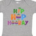 thumbnail image 4 of Inktastic Easter Hip Hop Hooray with Eggs and Carrot Boys or Girls Baby Bodysuit, 4 of 5