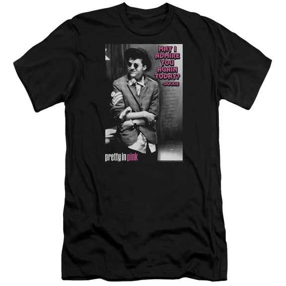 Pretty In Pink Admire Adult 30/1 T-Shirt Black