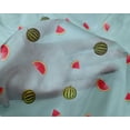 thumbnail image 3 of oneOone Silk Tabby Fabric Watermelon Fruit Printed Craft Fabric BTY 42 Inch Wide, 3 of 4