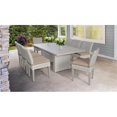 thumbnail image 1 of Ensemble de Salle à Manger Rectangulaire pour Patio Extérieur 9 Pcs en Blé, 1 of 1