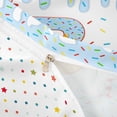thumbnail image 4 of Meiyoeat Cute Ice Cream Baseball Twin Bedding for Boys Girls, Cartoon Sport Donut B Letter Duvet Cover Set, Polkadot Reversible, 1 Duvet Cover and 1 Pillowcase (No Comforter), 4 of 6