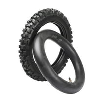 80/100-12 3.00-12 Tire with Inner Tube Combo 3.0x12 12 inch Rear For PIT PRO Trail Pit Dirt Bike Motocross Off Road Motorcycle KLX110 TTR90 PW80 TTR110 XR70 CRF 70 DRZ110 JR80 KX65 CRF110