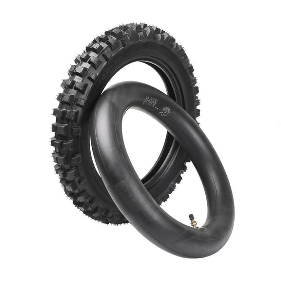 80/100-12 3.00-12 Tire with Inner Tube Combo 3.0x12 12 inch Rear For PIT PRO Trail Pit Dirt Bike Motocross Off Road Motorcycle KLX110 TTR90 PW80 TTR110 XR70 CRF 70 DRZ110 JR80 KX65 CRF110