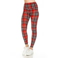thumbnail image 3 of 5-inch Long Yoga Style Banded Lined Tie Dye Printed Knit Legging With High Waist Multi [Select Color] = Multi, 3 of 4