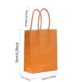 thumbnail image 2 of Uralili 50-Pack Gift Bags with Handles – Versatile Party Favor Bags for Weddings, Birthdays, and Celebrations – Eco-Friendly 6.3x4.7x2.4" Multi-Use Bags, 2 of 5