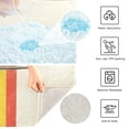 thumbnail image 3 of Yayeee Bath Rug for Bathroom Floor Non Slip Contour Fluffy Soft Absorbent Mat, 20"x24", Colorful Plane, 3 of 7