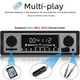 thumbnail image 2 of 1 DIN Retro Car Stereo Audio Automotive Bluetooth with USB USB/SD/AUX Card FM MP3 Player PC Type:ISO, 2 of 5
