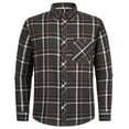 thumbnail image 6 of Youclos Men's Long Sleeve Plaid Flannel Shirts with Pocket Casual Button Down Shirt Regular Fit, 6 of 7