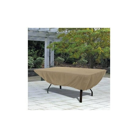 Classic Accessories Rectangular Patio Table Cover in Sand - Walmart.com