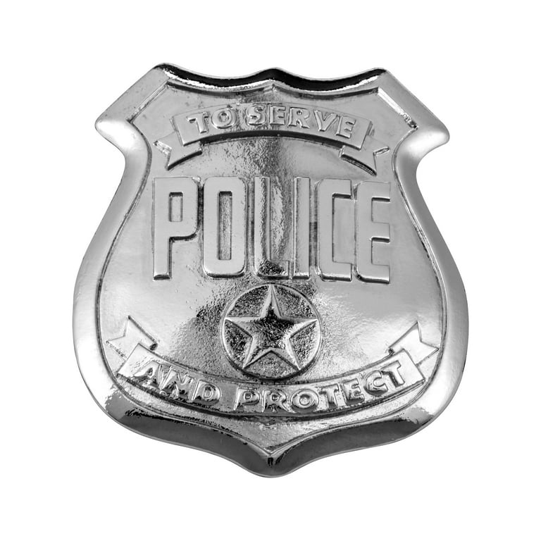 Toy police store badge walmart