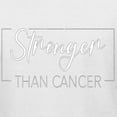 thumbnail image 6 of Wild Bobby Stronger Than Cancer Distressed Breast Cancer Awareness Unisex Hoodie Sweatshirt, White, Small, 6 of 6