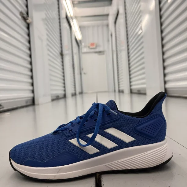 Adi - das Duramo 9 BB7060 2018 Blue White Running Shoes Sneakers Mens US Size 6