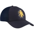 thumbnail image 3 of Men's Top of the World Navy North Carolina A&T Aggies Spacer Flex Hat, 3 of 4