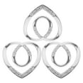 thumbnail image 1 of Milisten 3Ud Anillos Para Pañuelos De Con Antideslizante Para Decorar Y Bufandas, 1 of 7
