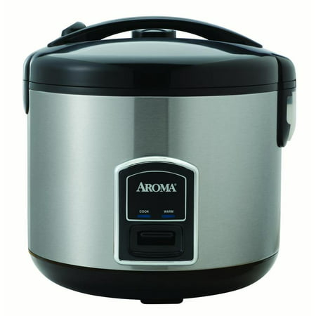AROMA 20-cup (Cooked) Rice Cooker and Food Steamer (ARC-900SB)