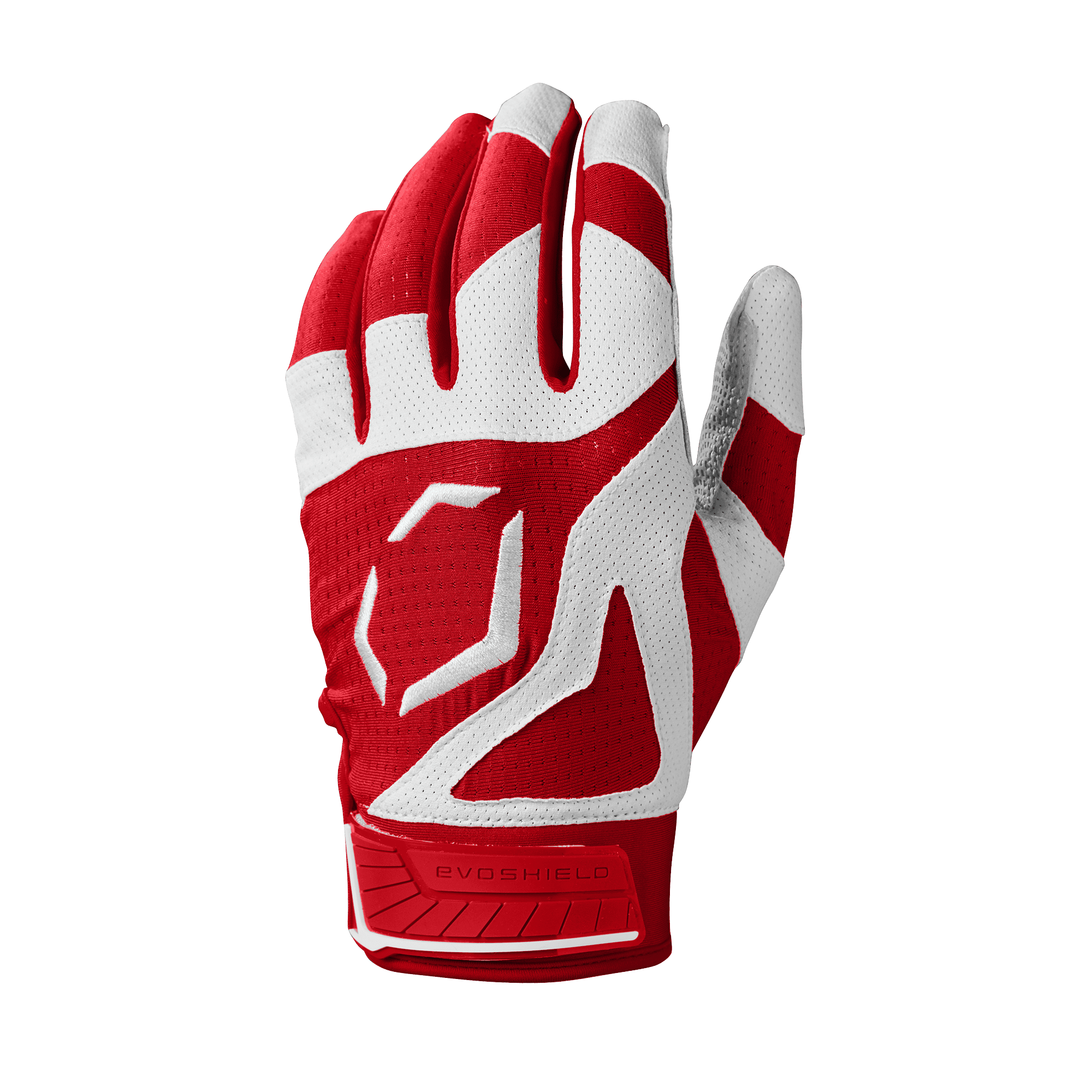 EvoShield SRZ-1 Adult Batting Gloves, Scarlet, Extra Large