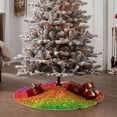 thumbnail image 6 of Kll Colorful Glitter Christmas Tree Skirt 36",Party Decorations Farmhouse For Christmas Decorations Holiday Party, 6 of 8
