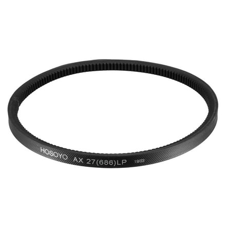 AX27 Drive V Belt 27 Inches Length Industrial Power Rubber Transmission (Best 27 Inch Double Wall Oven)