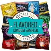 Flavored Condom Sampler, 100-Count Pack   Yabai Personal Lubricant