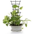 thumbnail image 3 of Plant Trellis Plastic Potted Plant Supports Stackable Garden Trellis for Indoor Plants 6 Pcs, 3 of 5