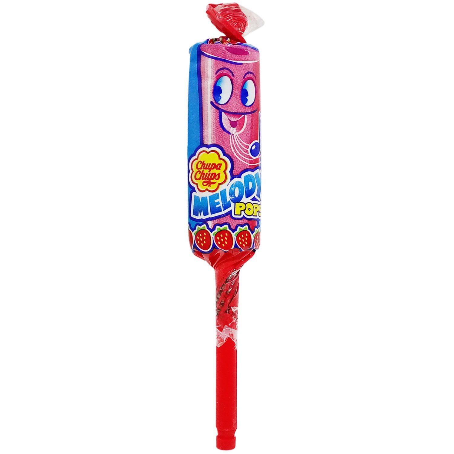 いちご☆♩ Chupa Chups Melody Pops Strawberry 12G (Pack of 10) - Walmart.com