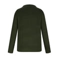 thumbnail image 4 of Blusa y camisa de manga larga con cuello vuelto para hombre, suéter holgado con botones y solapa, blusa de manga larga con solapa para hombre, 4 of 5