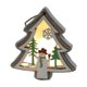 thumbnail image 1 of Colgante de madera iluminado para Navidad, decoración festiva, luz de noche con forma de oso, 1 of 6