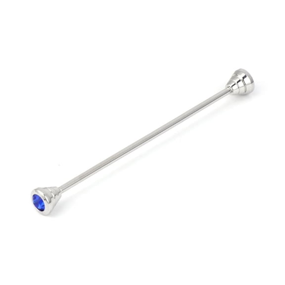JUNTEX Mens Shirt Collar Pin Necktie Tie Clip Clasp Brooch Bar Barbell Lapel Stick New