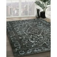 thumbnail image 3 of Ahgly Company Machine Washable Indoor Rectangle Traditional Sonic Silver Gray Area Rugs, 2' x 3', 3 of 7